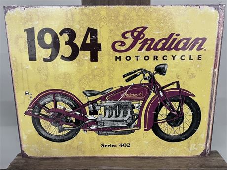 Metal Reproduction Sign...16x12