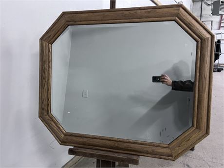 Nice Framed Beveled Wall Mirror...37x45