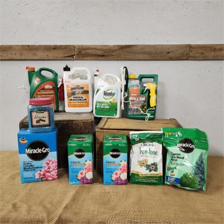 Assorted Lawn & Garden Treatments...58lbs