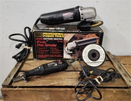 Grinder & Dremel Chainsaw Sharpener