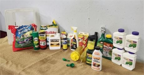 Assorted Lawn & Garden Food/Soil-Plant Treatments...44lbs