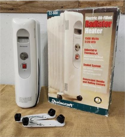 New In Box Oil Filled Radiator Heater