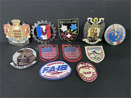 Collectible Patches/Emblems