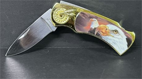 Eagle Folding Knife with Case
