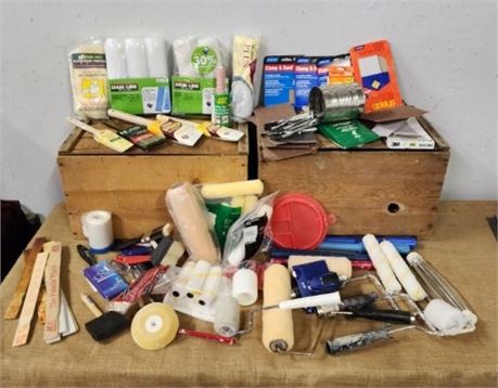 Assorted Painting & Prep Items