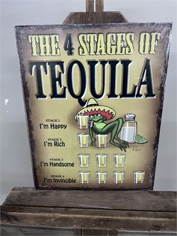 Metal Reproduction Sign...12x16