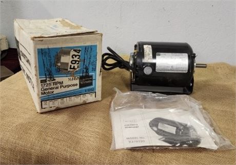 New In Box Sears Electric Motor...Works!