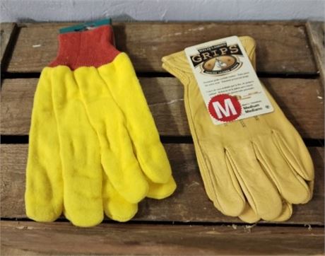 New Work Gloves...Med