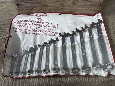 3/8"-1 1/16"  Wrench Set