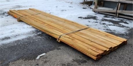 2x4x12' Treated Lumber - 22pcs. (Bunk #22)