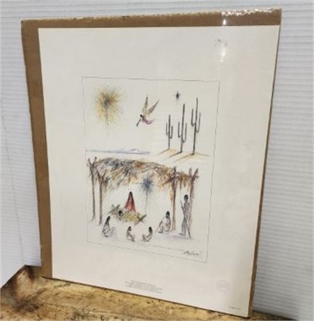 Signed & Numbered DeGrazia Print...