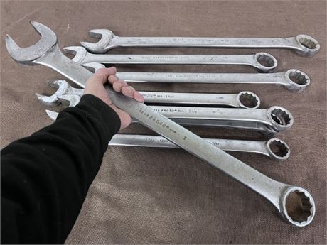 Set of Large PROTO Wrenches