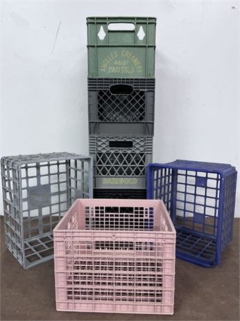 7-Milk Crates