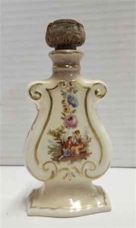 Antique Stamped & Numbered Perfume Bottle