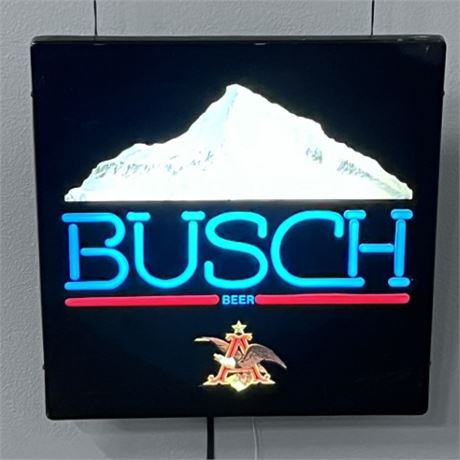 Collectible Busch Beer Wall Light...18x18