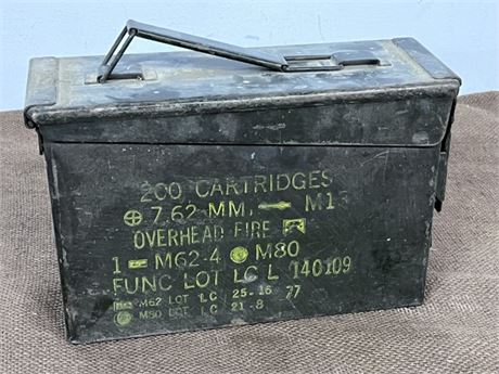 Military Ammo Box