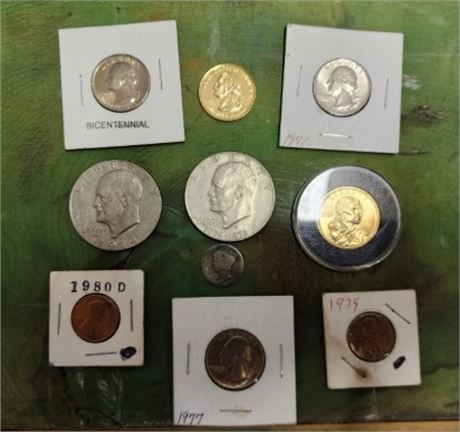 Assorted USA Collectible Coins