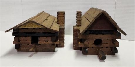 Birdhouse Pair