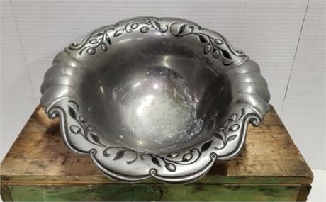 Large LENOX Metal Serving Bowl