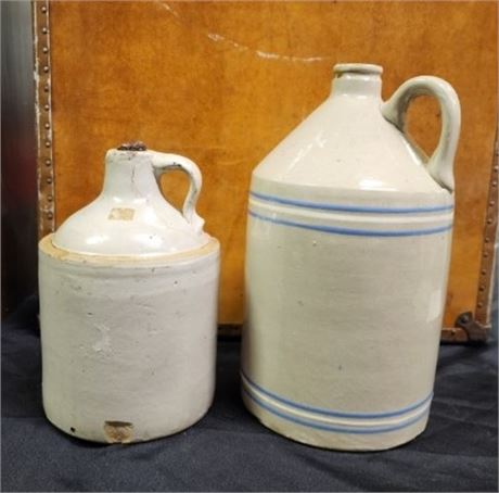 Vintage Crock/Jug Pair