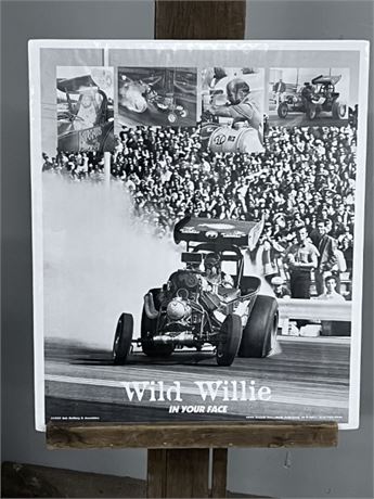 Wild Willie Racing Poster...20x24