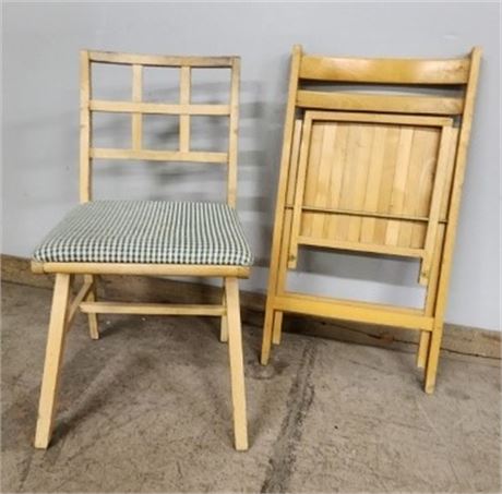 2-Wood Chairs