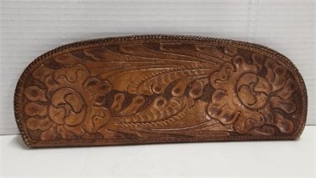 Vintage Tooled Leather Handbag/Pouch