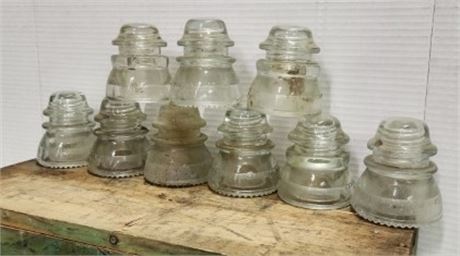 Clear Glass Insulators