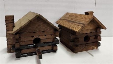 Birdhouse Pair