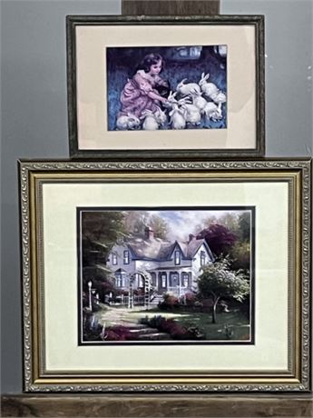 Framed Print Pair...11x8...16x13