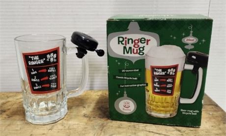 Collectible Bicycle Ringer Beer Mug