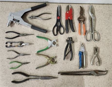 Assorted Specialty Pliers/Sheers