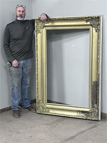 Very Large Antique Picture Frame...45x65