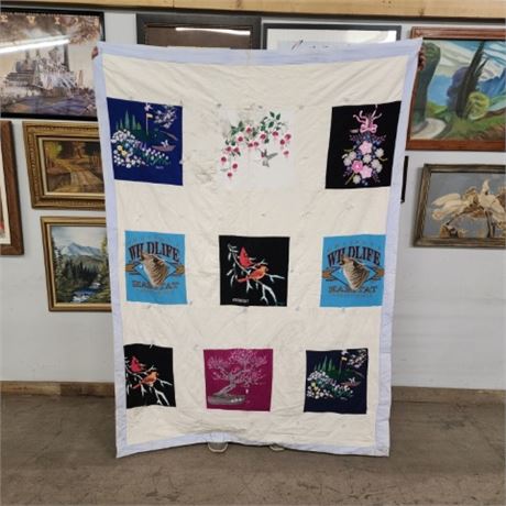 Collectible Patch Quilt...58x80