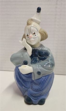 Collectible Stamped & Numbered Clown Statue