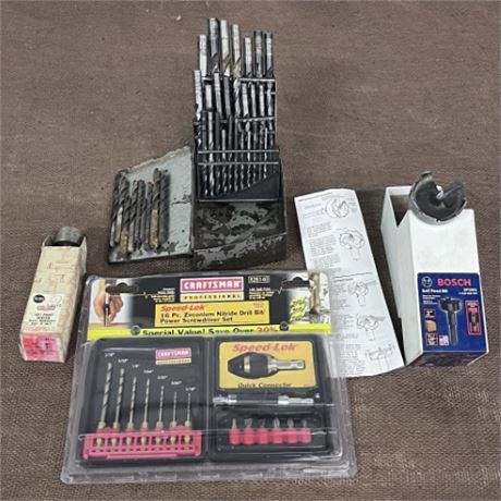 Assorted Drill Bits