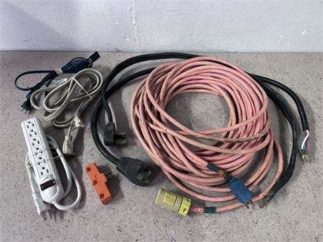 Assorted Power Cords/Strip