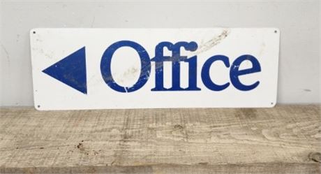 Metal Office Sign...24x8