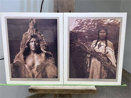 Native American Poster Pair...16x20
