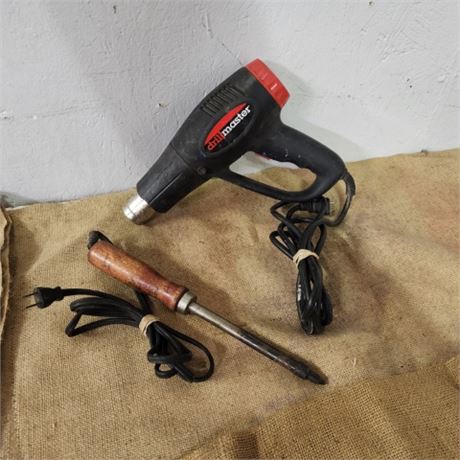 Heat Gun & Solder Iron