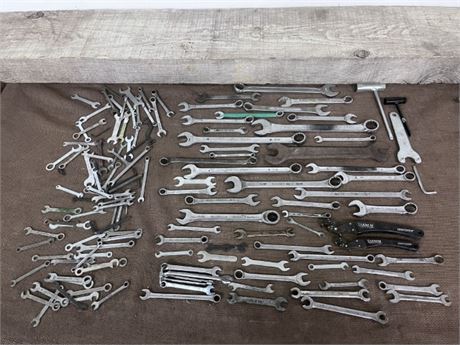 Assorted SAE Wrenches