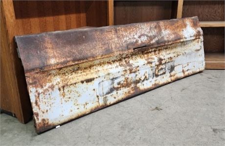 Vintage Classic GMC Truck Tailgate...67x23