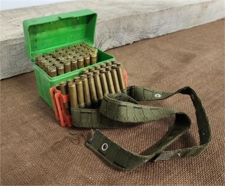 300 H&H/257 Roberts/Military Ammo & Belt