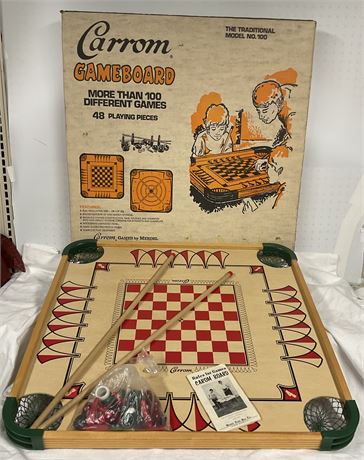 VINTAGE 1960’S CARROM GAMEBOARD