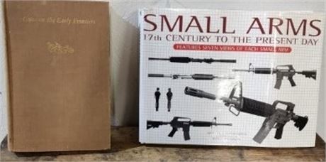 Vintage1957 Early Frontier Guns & Small Arms Book Pair