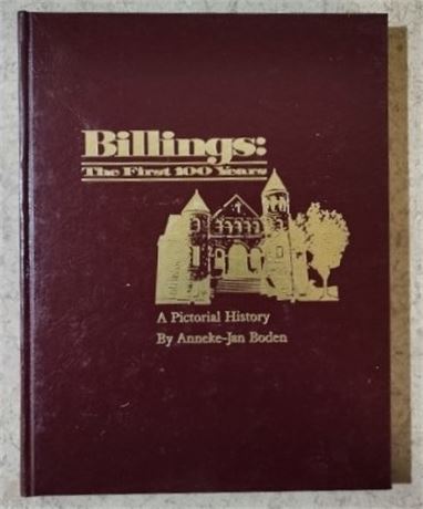 Signed/Numbered Billings 100yr Picture History Book