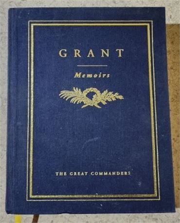 Ulysses S. Grant Memoir Book