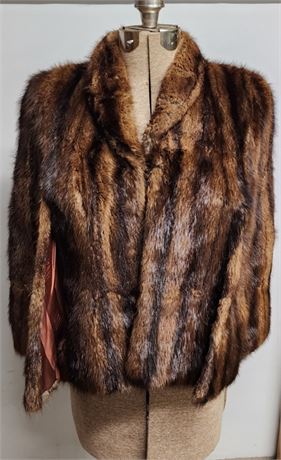 Vintage Fur Jacket/Shawl - Size not marked