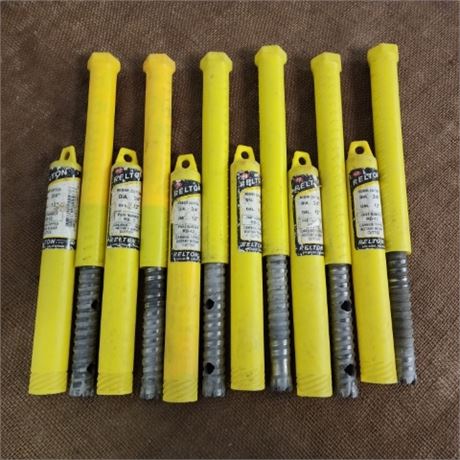 Gently Used 3/4" Rebar Cutting/Concrete Roto-Hammer Bits