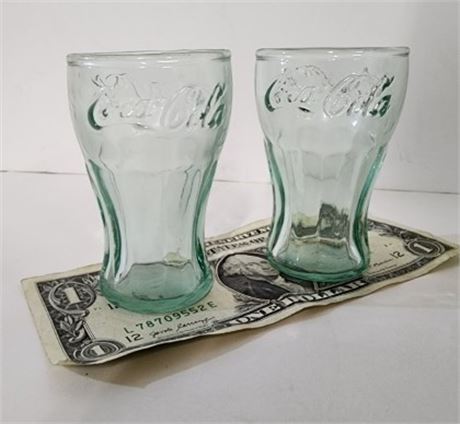 Collectible Mini Coca-Cola Glasses